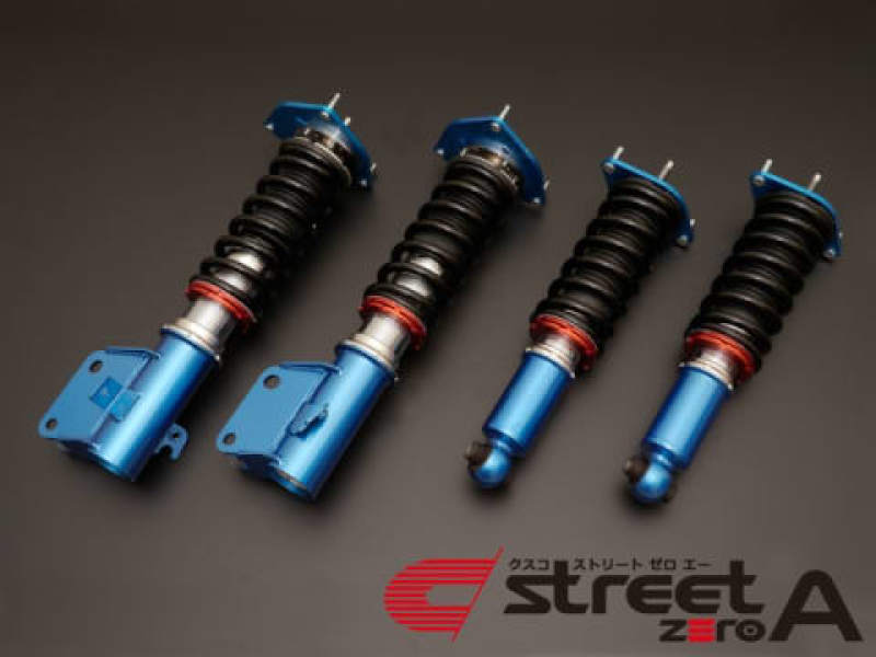 Subaru WRX STI Coilover Suspension Kit - Front - Pillow / Rear - Rubber Upper - Cusco - Street Zero A - `15-`27